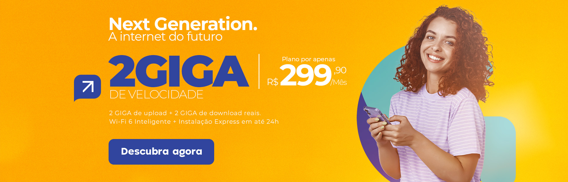 Plano Go In de 2 Giga por R$ 299,90 por mês